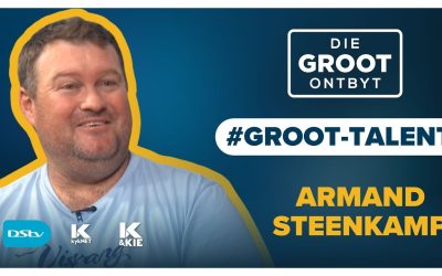 Armand Steenkamp gesels oor “Rieks Met Sy Trieks ” op Die Groot Ontbyt