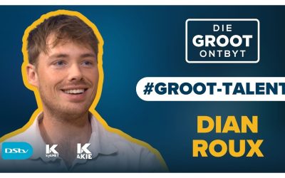 Dian Roux gesels oor “Groet” op Die Groot Ontbyt